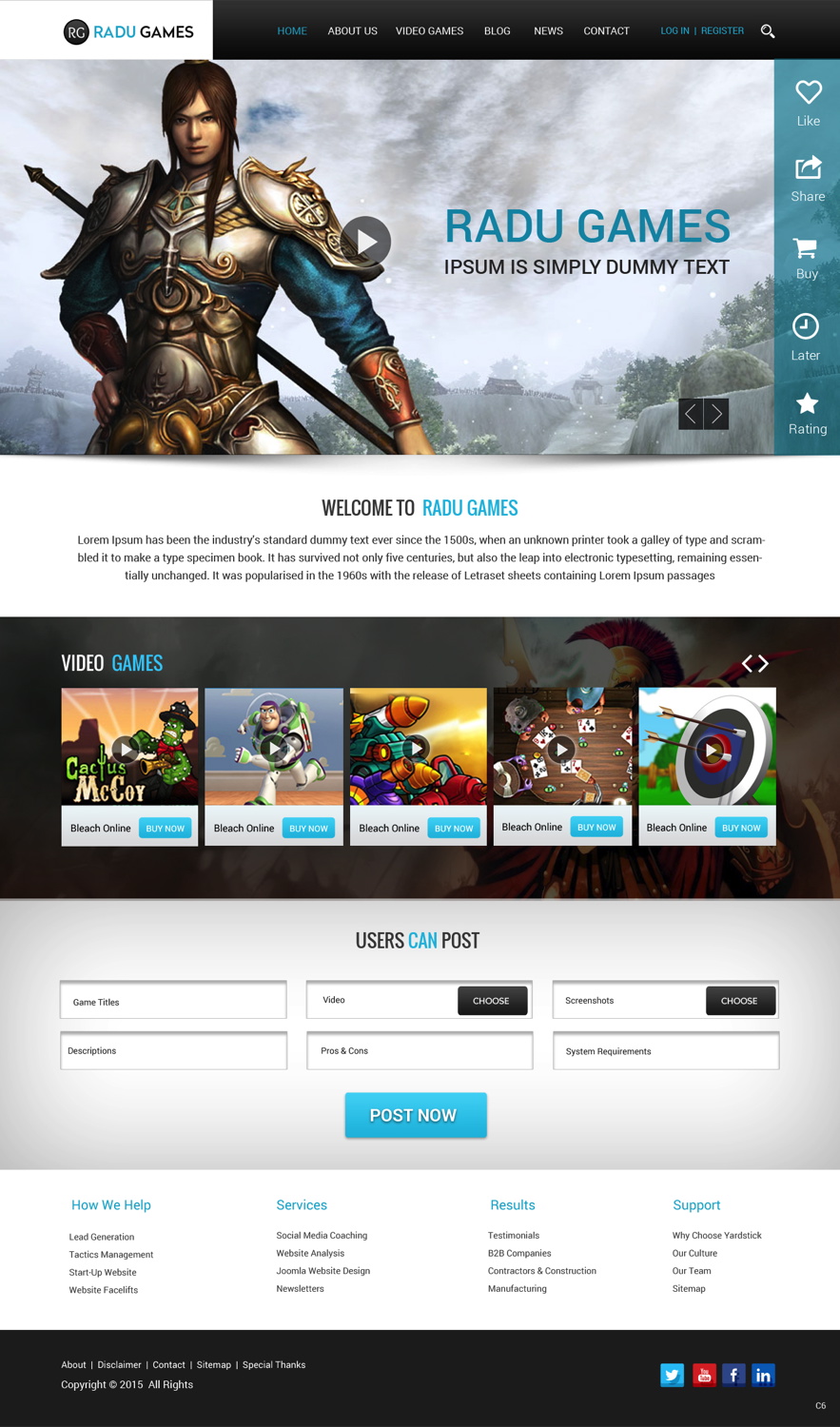 Web Design by pb for this project | Design #5657475