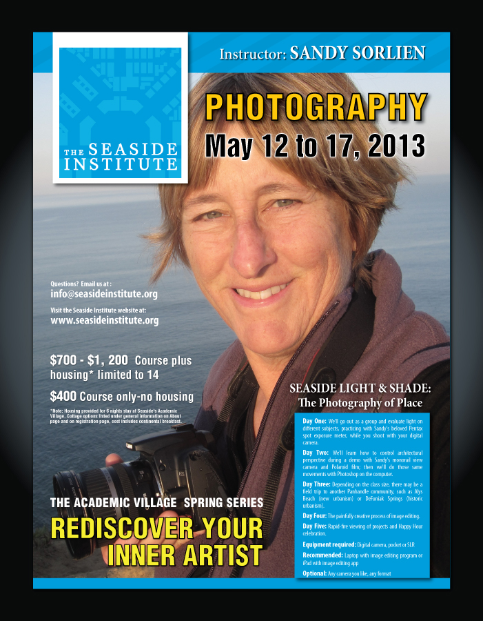 Poster Design by Sbss for The Seaside Institute | Design #1553798