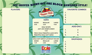 Menu Design by Al3xya for this project | Design: #5687991