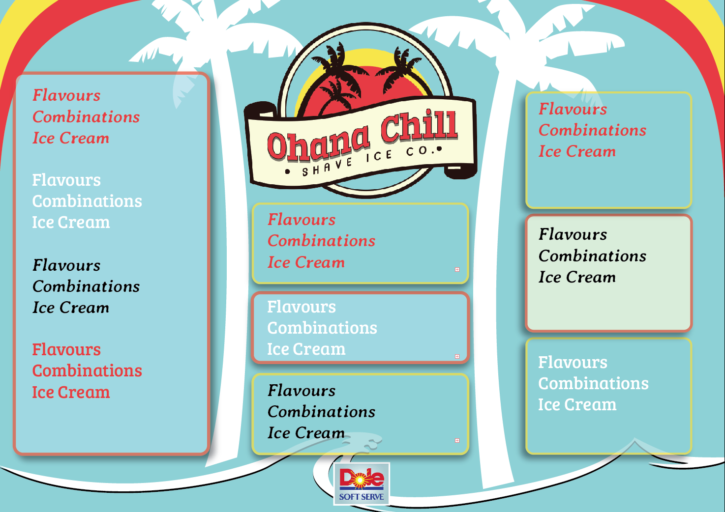 Menu Design by absillustration for this project | Design #5620863
