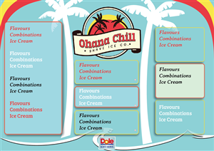 Menu Design by absillustration for this project | Design #5620863