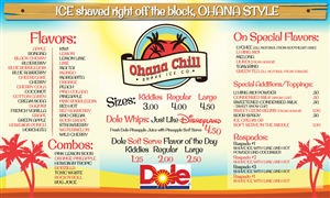 Menu Design by ADL Designs for this project | Design: #5742870