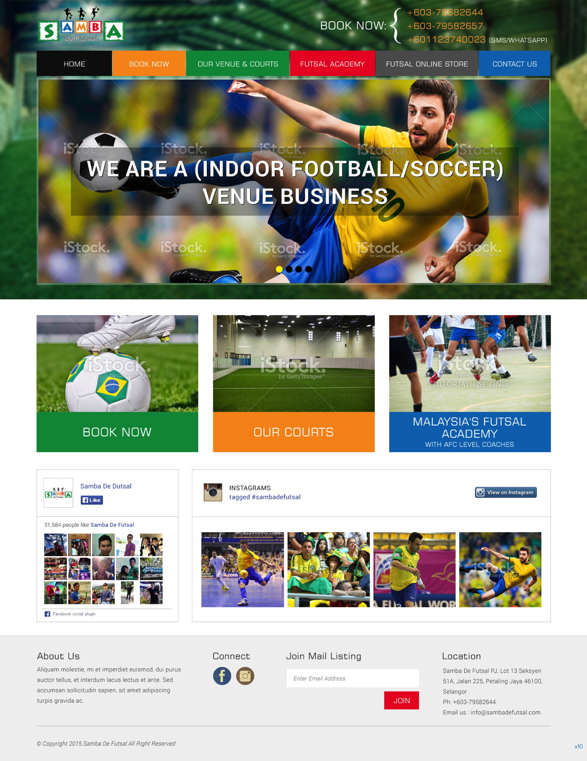 Web Design by pb for this project | Design #5692188