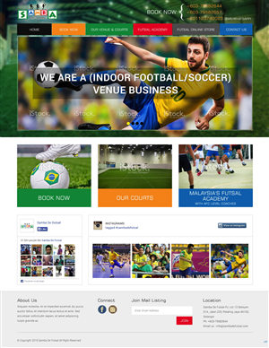 Web Design by pb for this project | Design: #5692188
