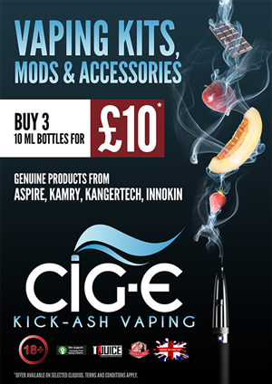 Poster-Design von Mr. Kupy für Cig-e Premium Electronic Cigarettes | Design #5648112