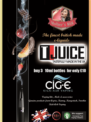 Poster Design by cobraz qatar for Cig-e Premium Electronic Cigarettes | Design: #5642998
