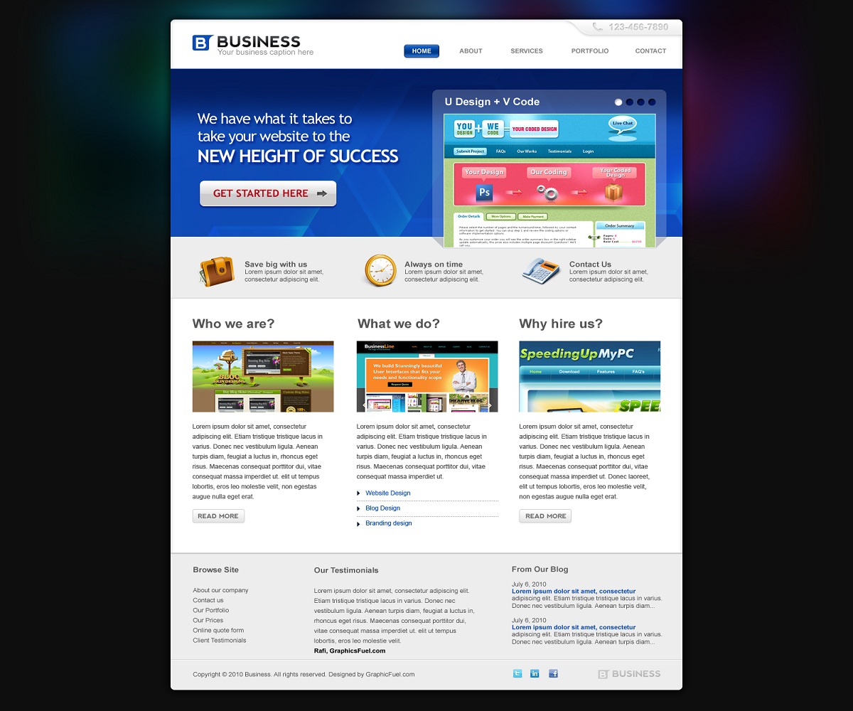 Web Design by Rosc for FoundLocals LLC | Design #1618766