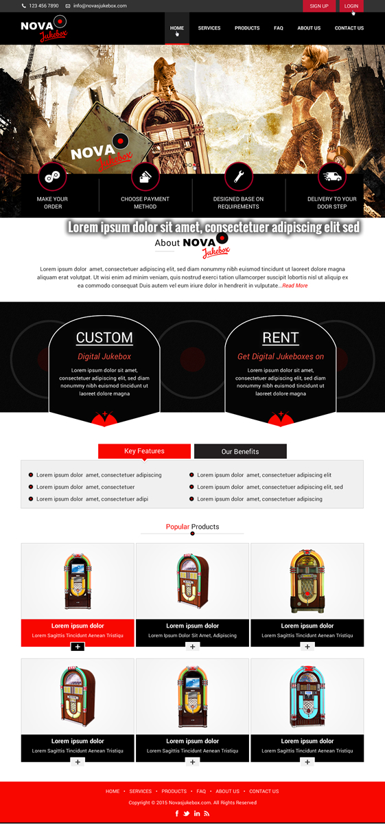 Web Design by Smart-tech solution for SYSTECHPR | Design #5674211