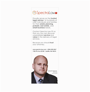 Diseño Publicitario por arthursketch para Spectra Law PS | Diseño: #1543127