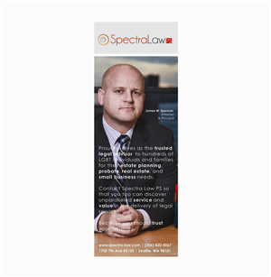 Advertisement Design by arthursketch for Spectra Law PS | Design #1543147