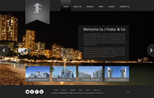 Wordpress Design by pb for JFodor & Co, LLC | Design: #1577009