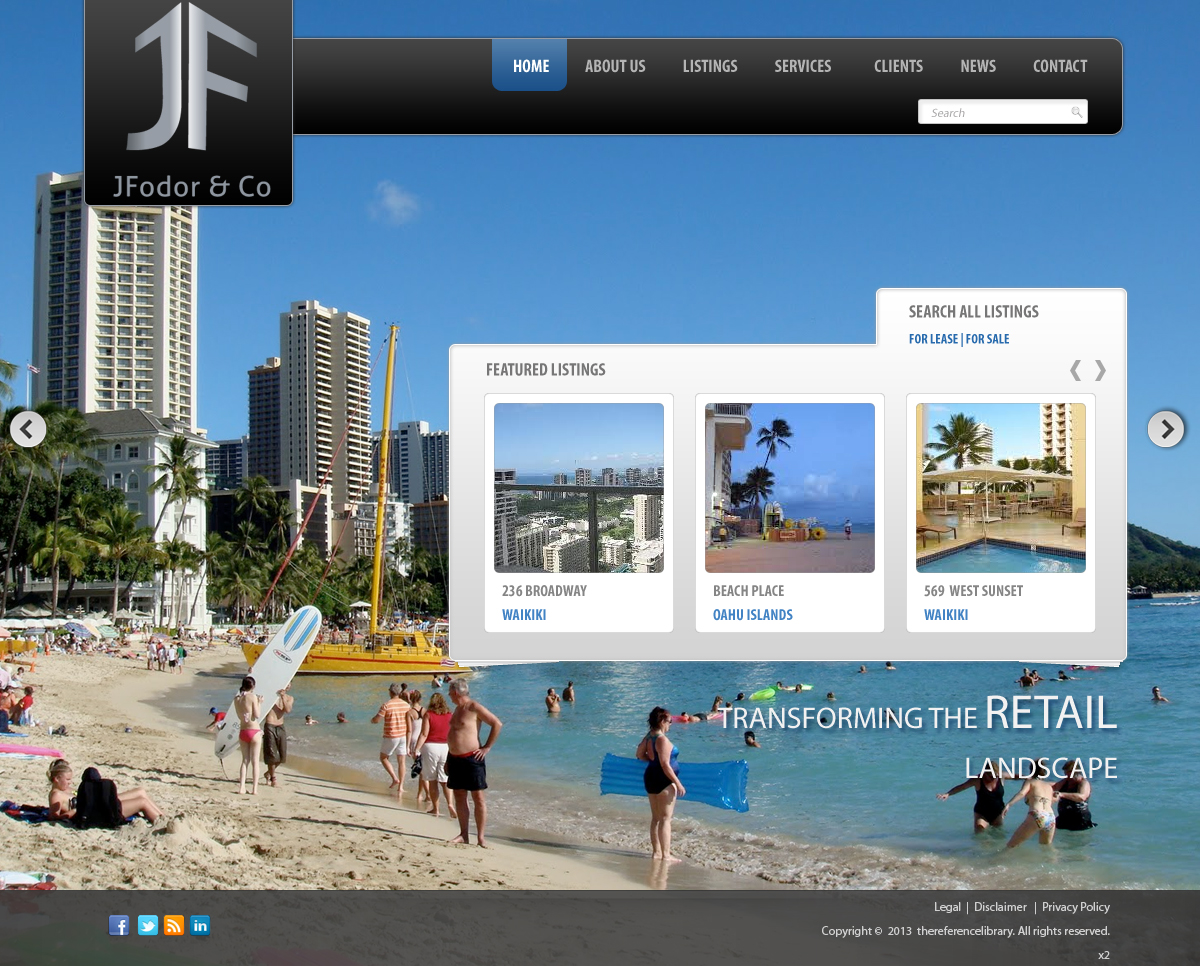 Wordpress Design by pb for JFodor & Co, LLC | Design #1582716