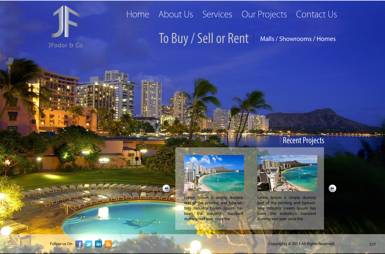 Wordpress Design by pb for JFodor & Co, LLC | Design: #1582719