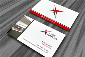Design de Carte de Visite par ChizZech pour Nordic Interiors | Design : #1542590