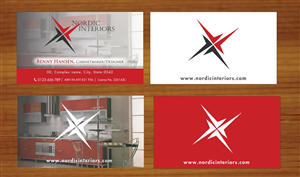 Business Card Design by Sbss for Nordic Interiors | Design: #1542837