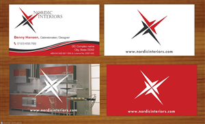 Business Card Design by Sbss for Nordic Interiors | Design: #1542875