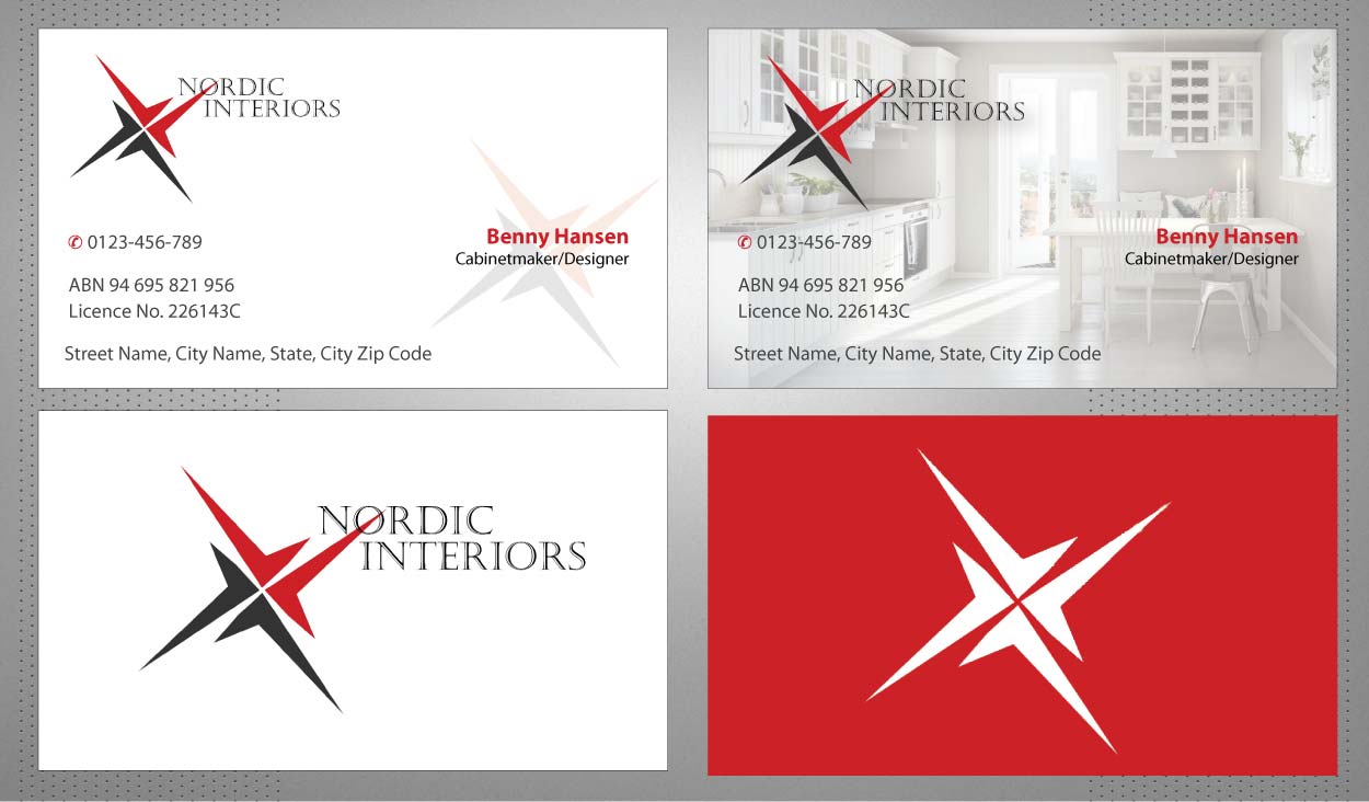 Business Card Design by Sbss for Nordic Interiors | Design #1543070
