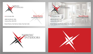 Business Card Design by Sbss for Nordic Interiors | Design: #1543070