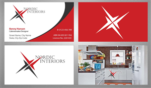 Business Card Design by Sbss for Nordic Interiors | Design: #1543074