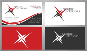 Business Card Design by Sbss for Nordic Interiors | Design: #1543076