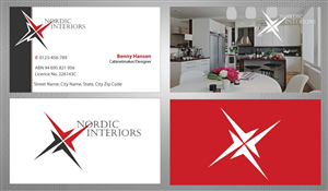 Business Card Design by Sbss for Nordic Interiors | Design: #1543077