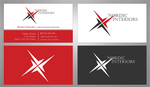 Business Card Design by Sbss for Nordic Interiors | Design: #1543088