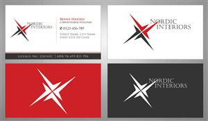 Business Card Design by Sbss for Nordic Interiors | Design: #1543089