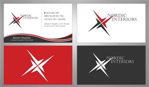 Business Card Design by Sbss for Nordic Interiors | Design: #1543092