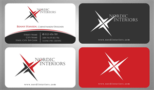 Business Card Design by Sbss for Nordic Interiors | Design: #1543097