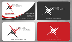 Business Card Design by Sbss for Nordic Interiors | Design: #1543122