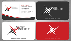 Business Card Design by Sbss for Nordic Interiors | Design: #1543129