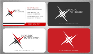 Business Card Design by Sbss for Nordic Interiors | Design: #1543131