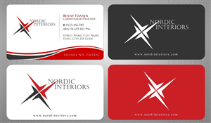 Business Card Design by Sbss for Nordic Interiors | Design: #1543139