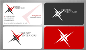 Business Card Design by Sbss for Nordic Interiors | Design: #1543146