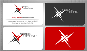 Business Card Design by Sbss for Nordic Interiors | Design: #1543153