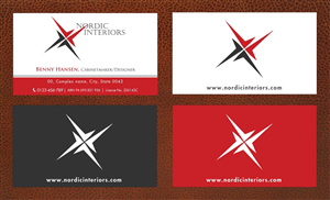 Business Card Design by Sbss for Nordic Interiors | Design: #1543741