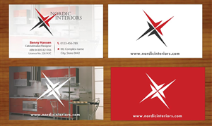 Business Card Design by Sbss for Nordic Interiors | Design: #1543758
