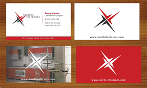 Business Card Design by Sbss for Nordic Interiors | Design: #1543764