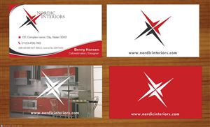 Business Card Design by Sbss for Nordic Interiors | Design: #1543771
