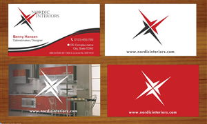 Business Card Design by Sbss for Nordic Interiors | Design: #1543776