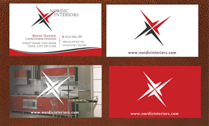 Design de Carte de Visite par Sbss pour Nordic Interiors | Design : #1544703