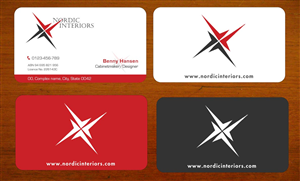 Design de Carte de Visite par Sbss pour Nordic Interiors | Design : #1544709