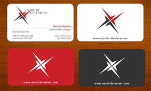 Design de Carte de Visite par Sbss pour Nordic Interiors | Design : #1544713