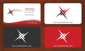 Design de Carte de Visite par Sbss pour Nordic Interiors | Design : #1544723