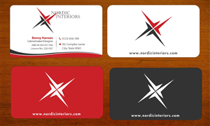 Design de Carte de Visite par Sbss pour Nordic Interiors | Design : #1544744