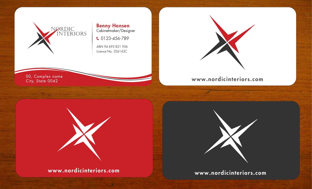 Design de Carte de Visite par Sbss pour Nordic Interiors | Design #1544748