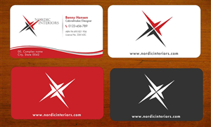 Design de Carte de Visite par Sbss pour Nordic Interiors | Design : #1544748