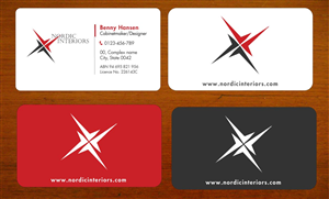 Design de Carte de Visite par Sbss pour Nordic Interiors | Design : #1544751