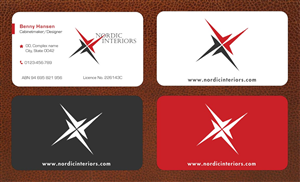 Design de Carte de Visite par Sbss pour Nordic Interiors | Design : #1544763