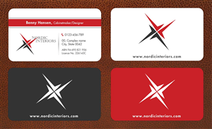 Design de Carte de Visite par Sbss pour Nordic Interiors | Design : #1544765